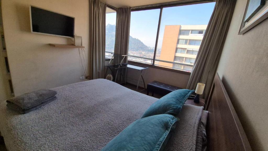 Apartamento Pet-Friendly, Piscina, Vista Cerro San Cristobal, Santiago - 2