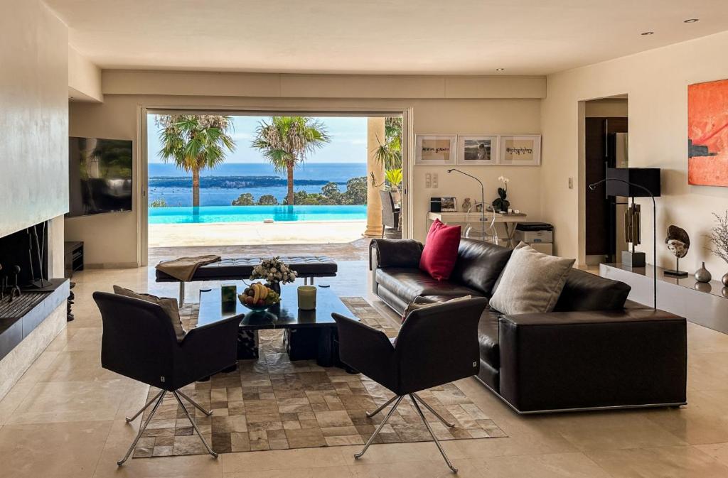 Clos des Iles - sea view villa with pool, Super Cannes - 1
