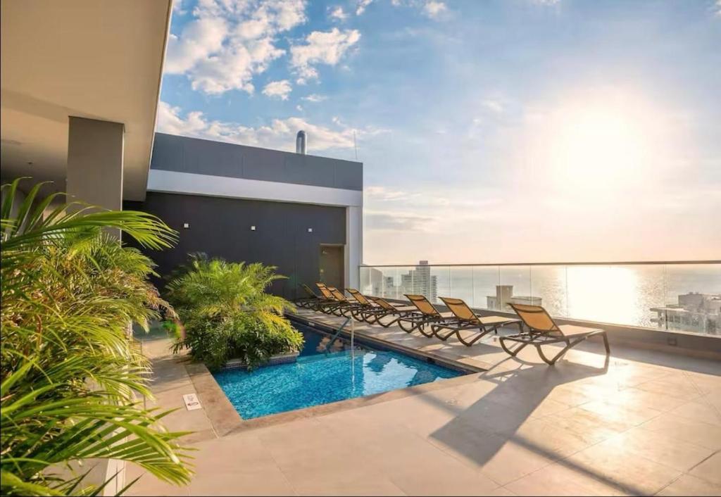 Modern Apartment in El Rodadero Santa Marta, Santa Marta