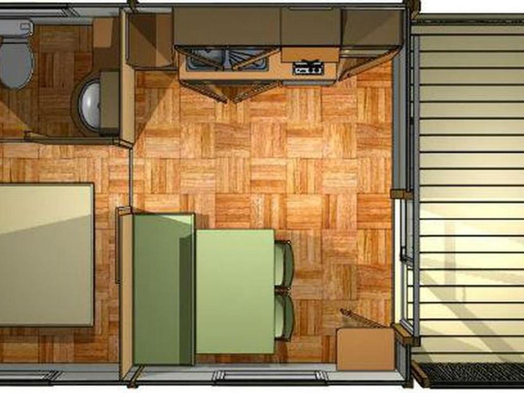 Chalet confortable avec terrasse - API-1-52-320 - 2