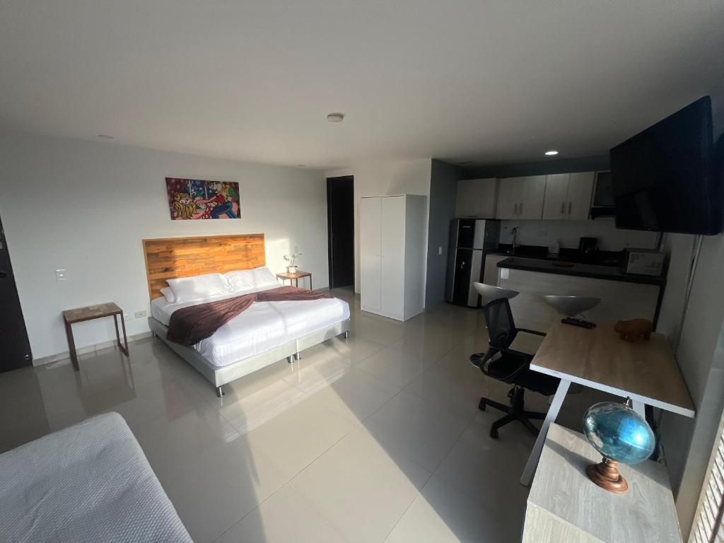 Loft en Medellin El Poblado Vista espectacular - 4