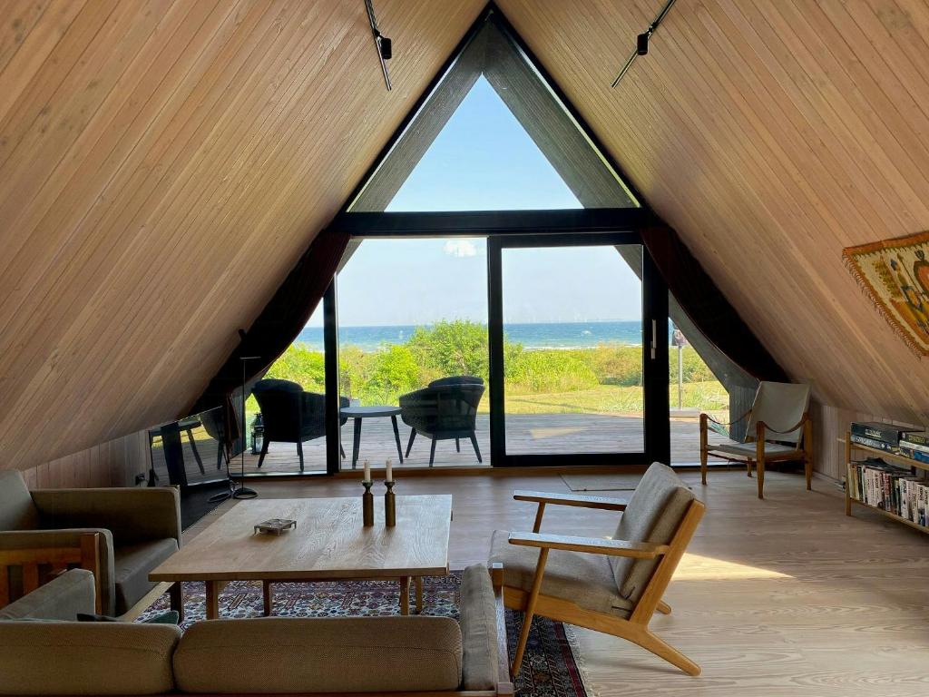 Architect-Designed A-House By Saksild Beach, Odder