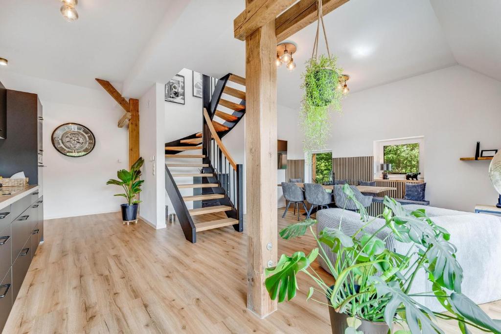 Neu! Auszeit an der Grenzschleuse - Stilvolle und geräumige FeWo - perfekt für Radfahrer und Familien, Nordhorn