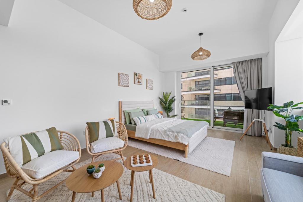 Luxurious & Cosy Studio - Private Beach - Mayan, Yas Island, Abú Zabí