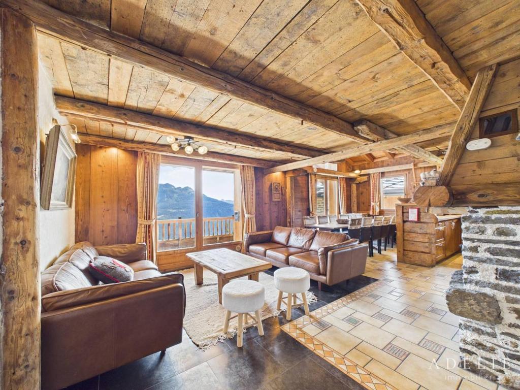 Appartement skis aux pieds 160m² pour 14 pers, 5 ch, parking, cheminée, WiFi - FR-1-398-681 - 4