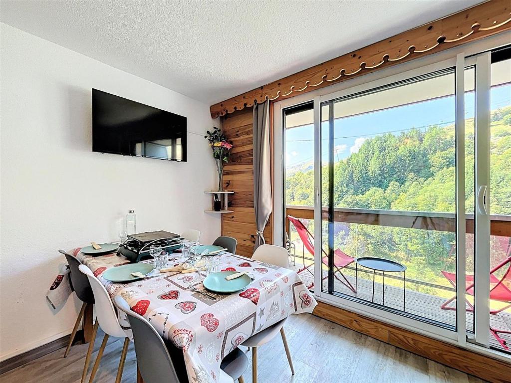 Studio cabine rénové, skis aux pieds, balcon sud, animaux admis - 4