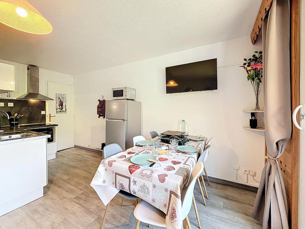 Studio cabine rénové, skis aux pieds, balcon sud, animaux admis - 5