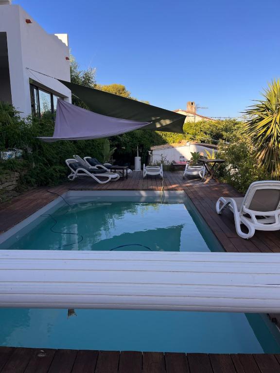 La maison de violette piscine et mer - 3