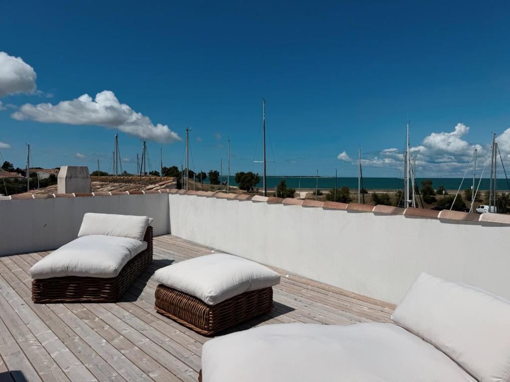 Maison - Vue mer - Clim et Piscine - 6 ch - 4 sdb - Sauna - St Martin de Ré, Saint-Martin-de-Ré