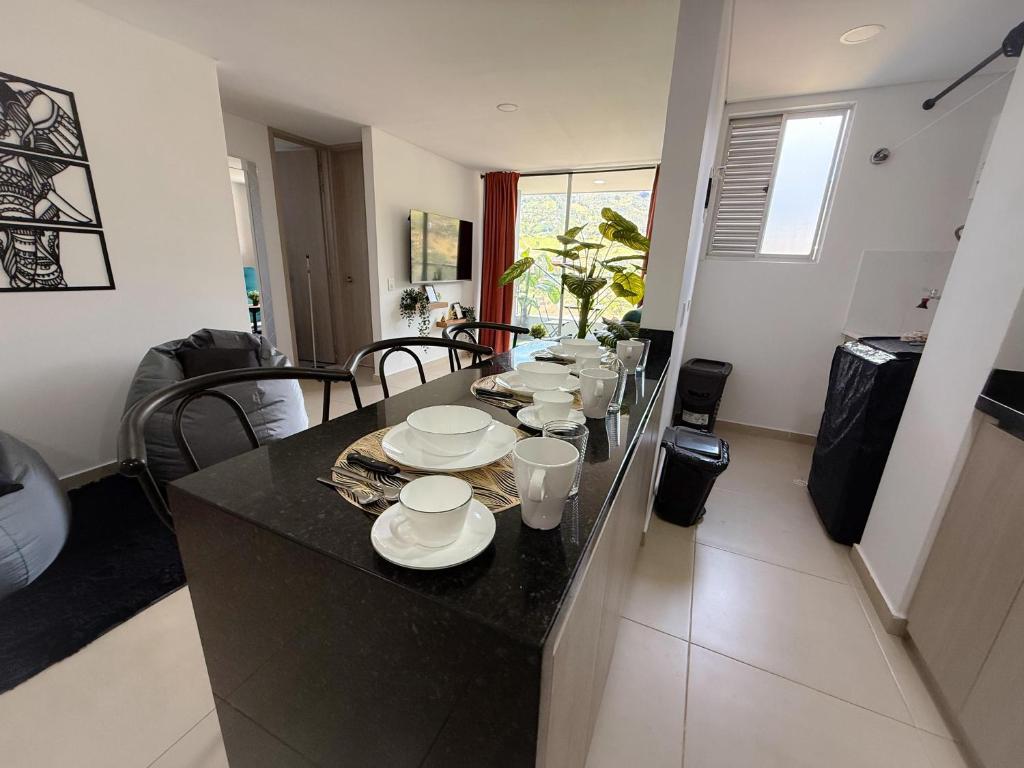 Apartamento con vista a la montaña, piscina y gym - 2