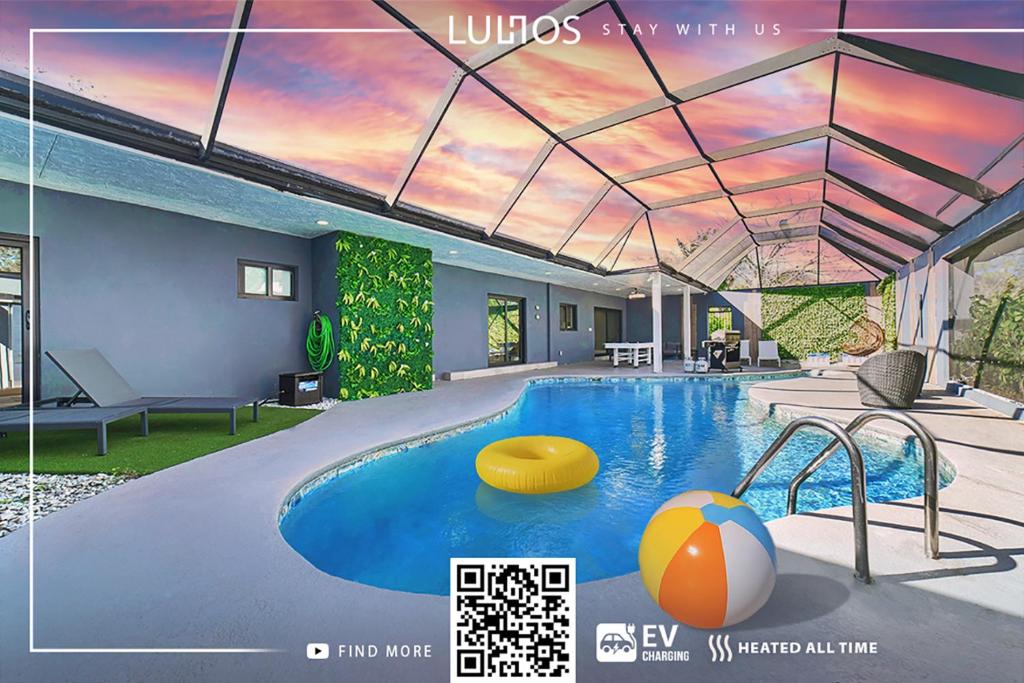 Stylish Haven Heated Pool Pool Table L28, Cutler Bay