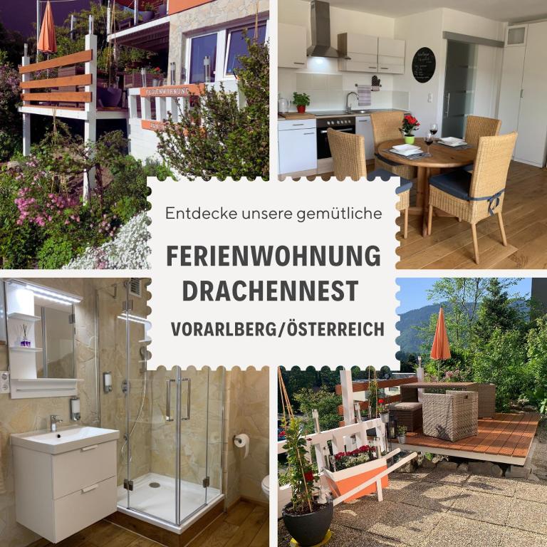 Ferienwohnung Drachennest mit Sonnenterrasse, Feldkirch