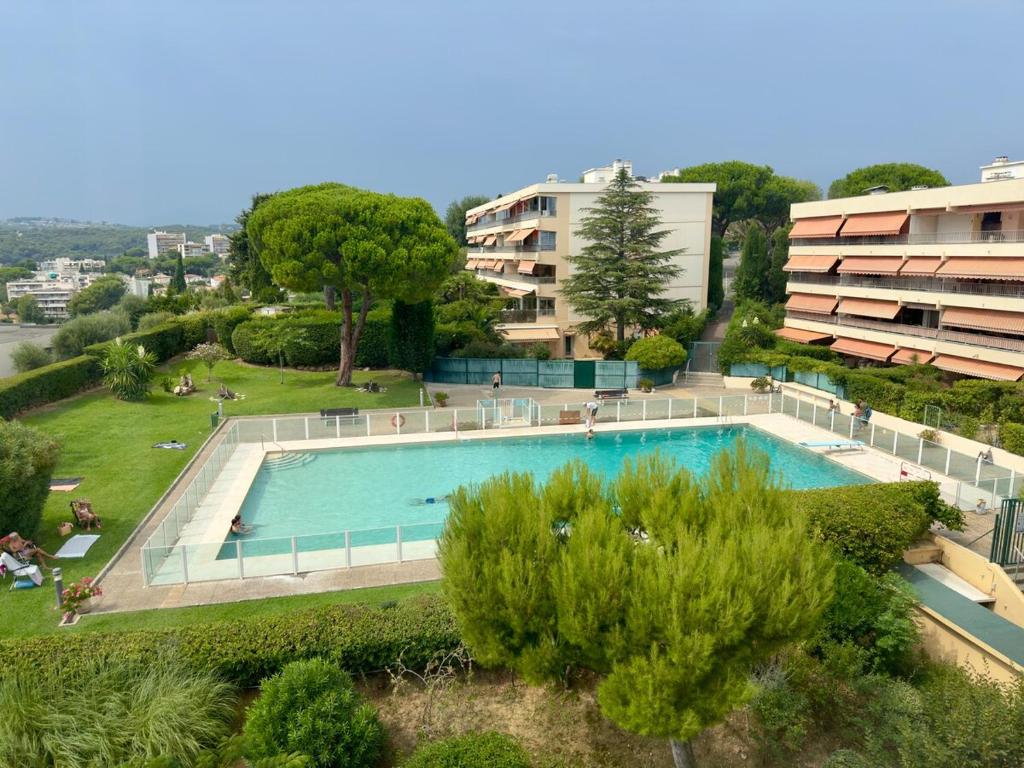 Sea view 4 people terrace 60 m & pool - 4
