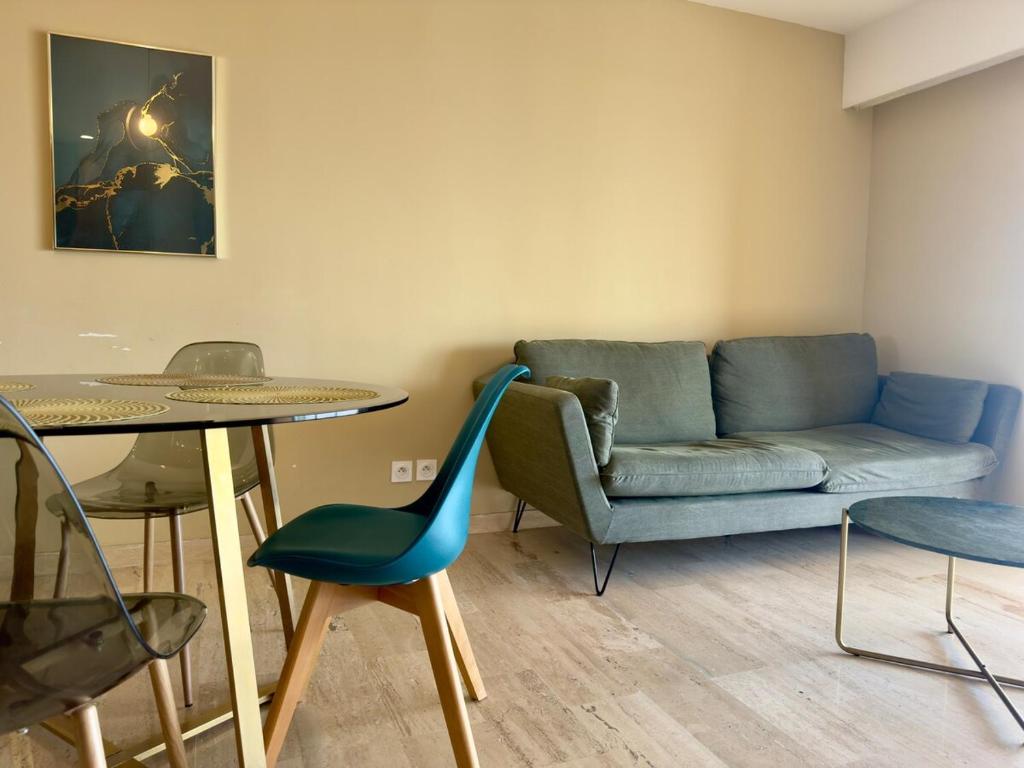 Sea view 4 people terrace 60 m & pool - 5