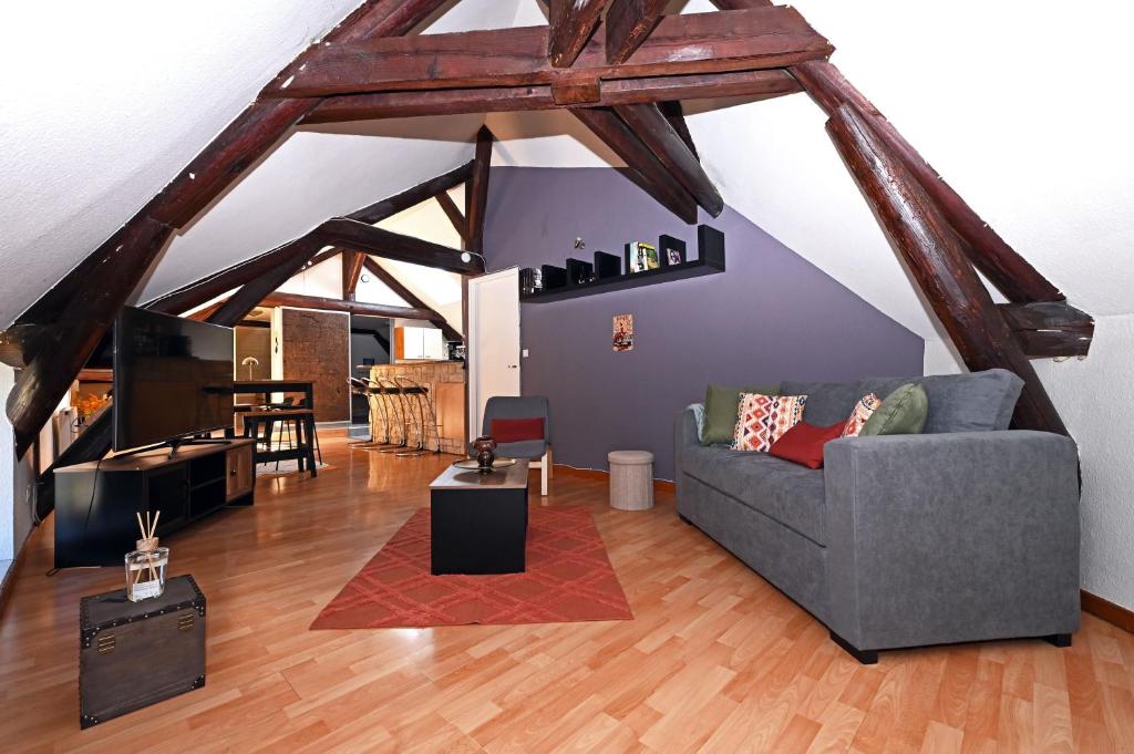 Ecrin calme à Nancy - A deux pas de la place Stanislas Appart 2ch, Nancy