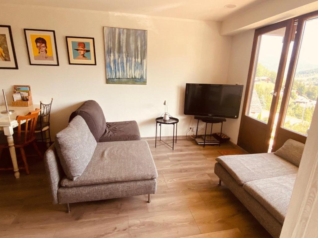 Charmant T2 à La Clusaz avec belle terrasse - FR-1-459-247 - 2