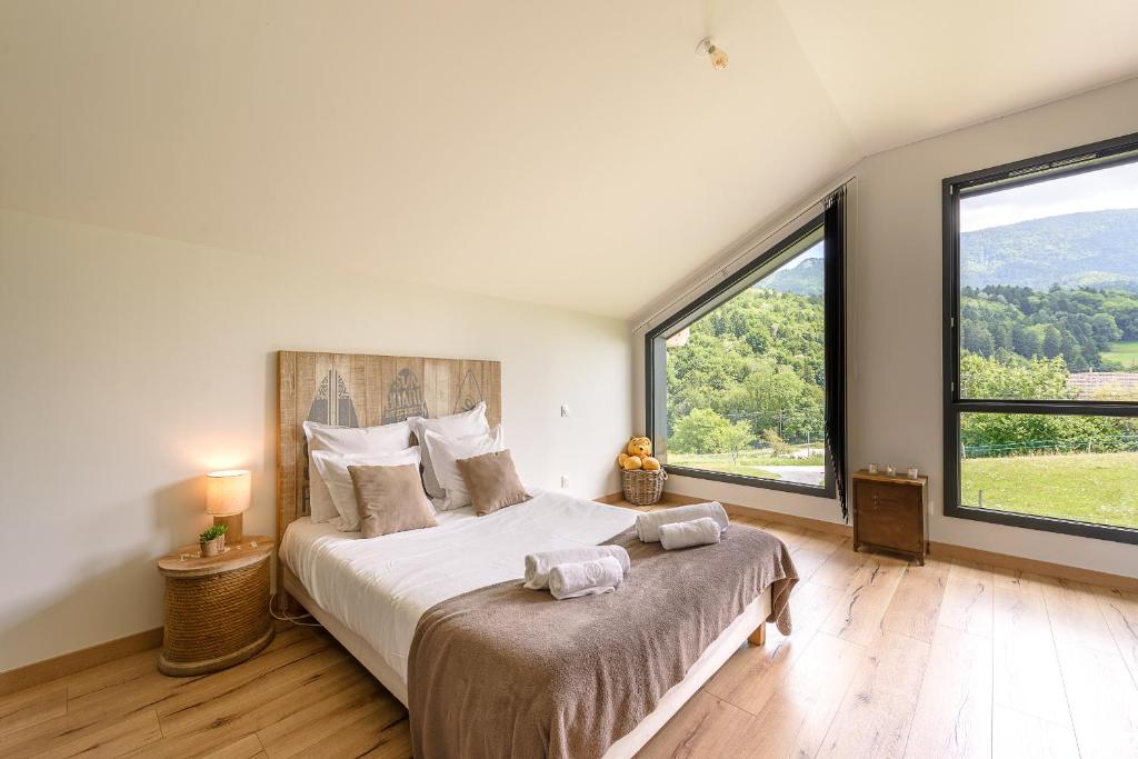 Villa Alésia - Jacuzzi et vue montagnes, environnement apaisant - 4