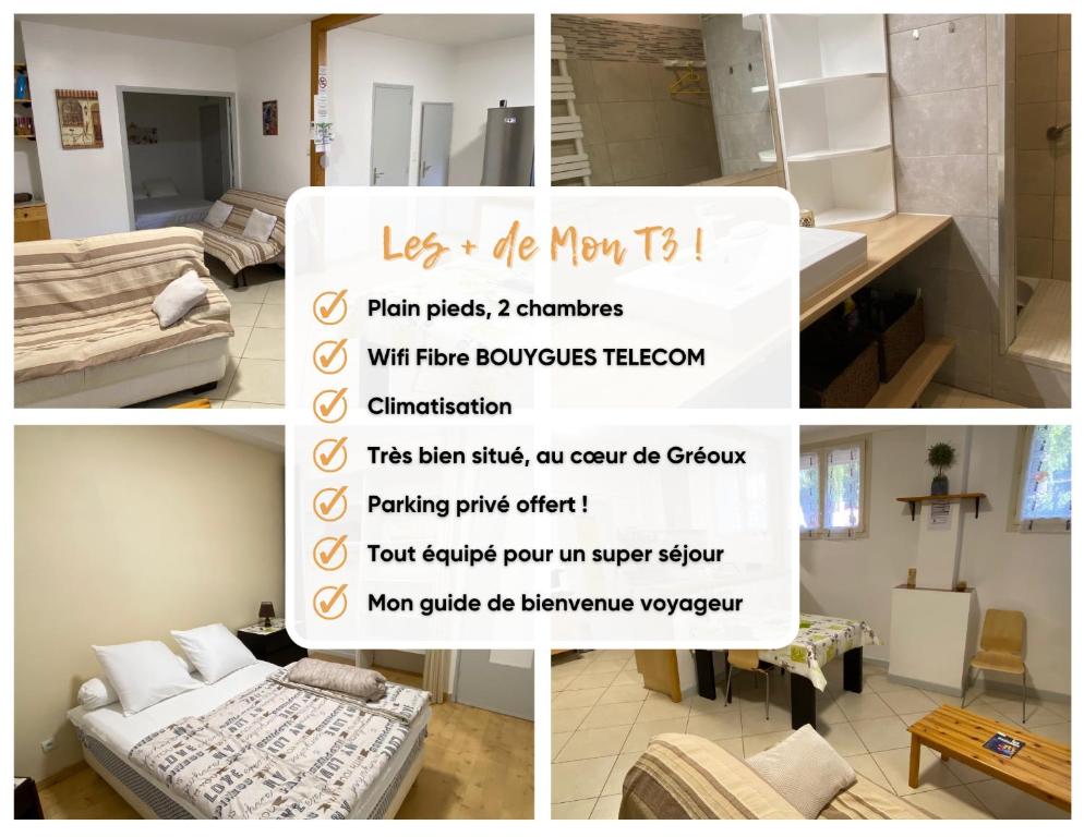 Appartement - Résidence Les Cedres, Gréoux-les-Bains