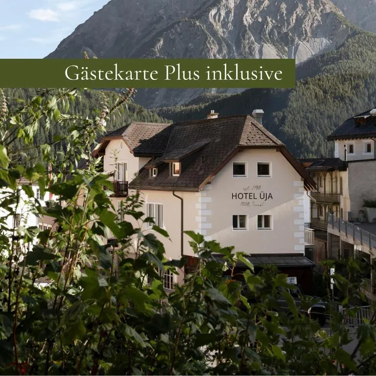 Hotel ÜJA Scuol, hotel in Scuol