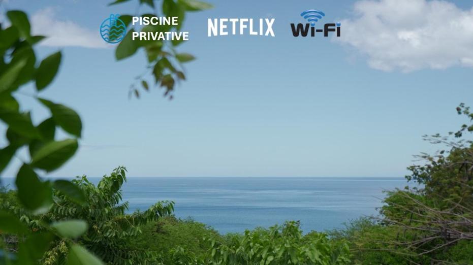 Villa créole avec piscine privée et vue mer, Deshaies