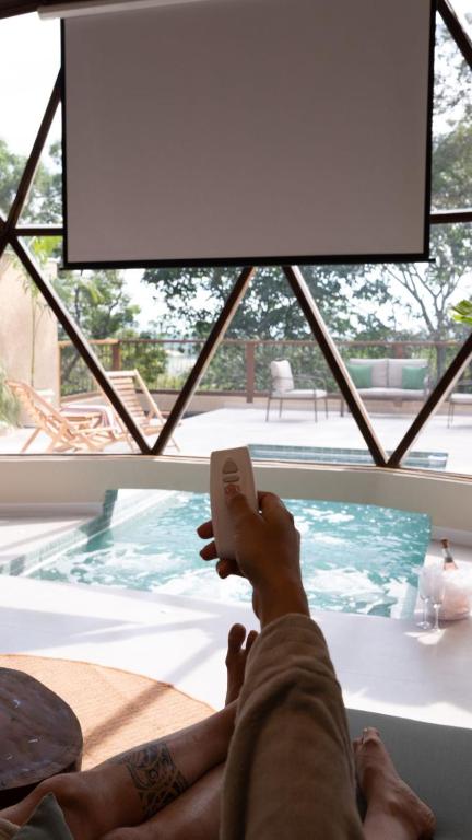 Shared lounge/TV area