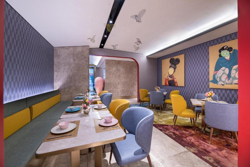 Restaurant, Beijing Manxin Temple of Heaven North Gate Hotel in Beijing