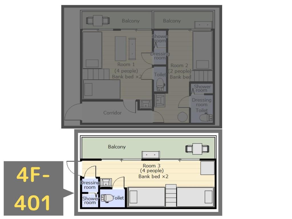 Murao Building 3F, 4F - Vacation STAY 51102v, Takamacu