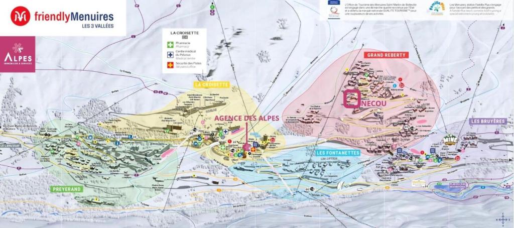 Résidence Necou - Appartement 6 personnes avec vue sur la montagne MAE-4574 - 3