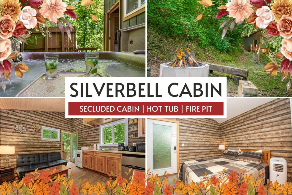 Secluded Nature Views, Hot Tub, WiFi, King Bed, Fireplace, Gatlinburg