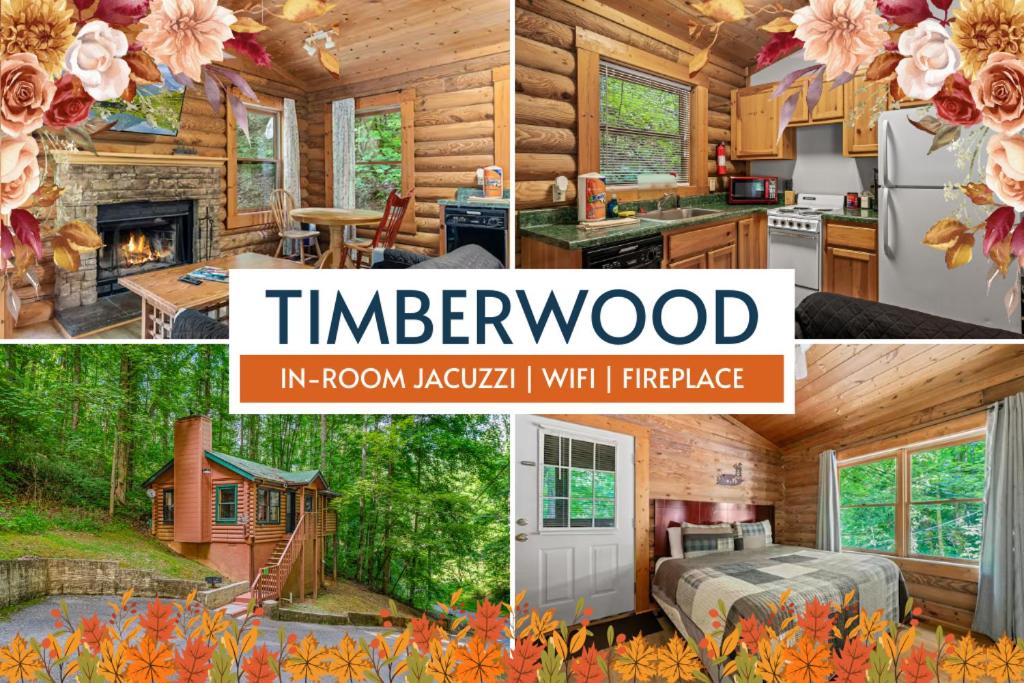 Log Cabin, In-Room Jacuzzi, WiFi, Fireplace, Sevierville