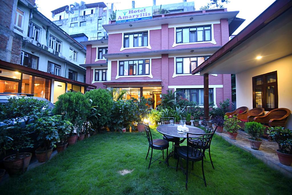 Exterior view, Hotel Amaryllis in Kathmandu