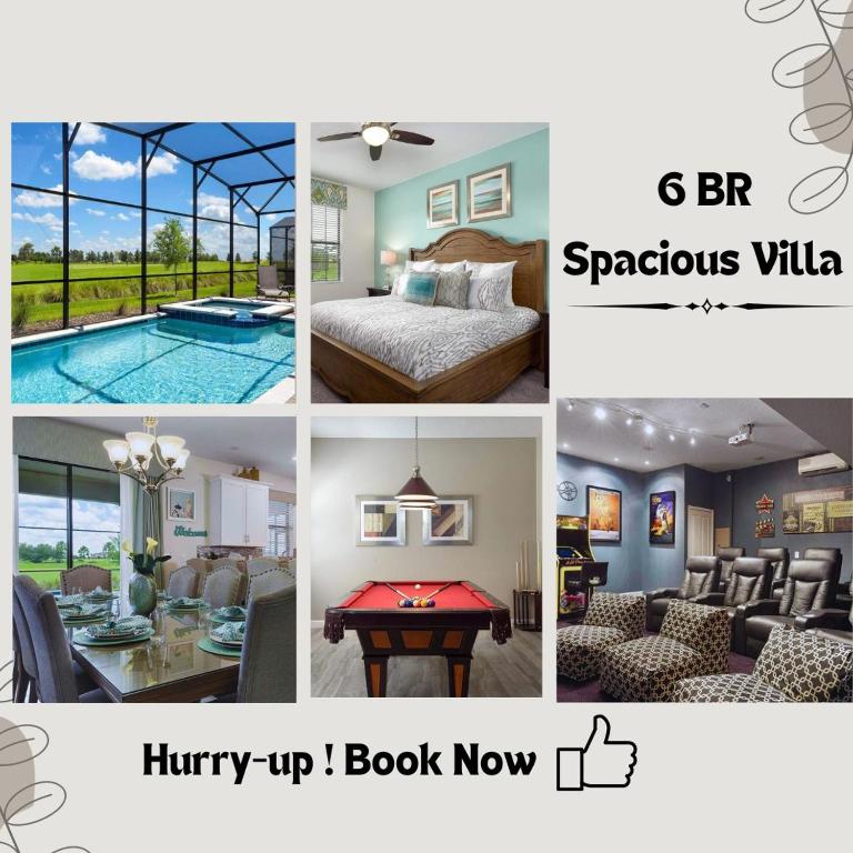 GRH9266 - Champions Gate Resort - 6 Bed 6 Baths Villa, Davenport