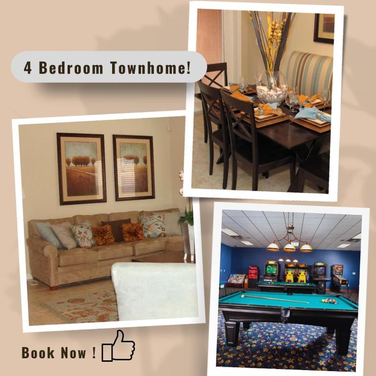 GRH9274 - Paradise Palms Resort - 4 Bed 3 Baths Townhome, Kissimmee