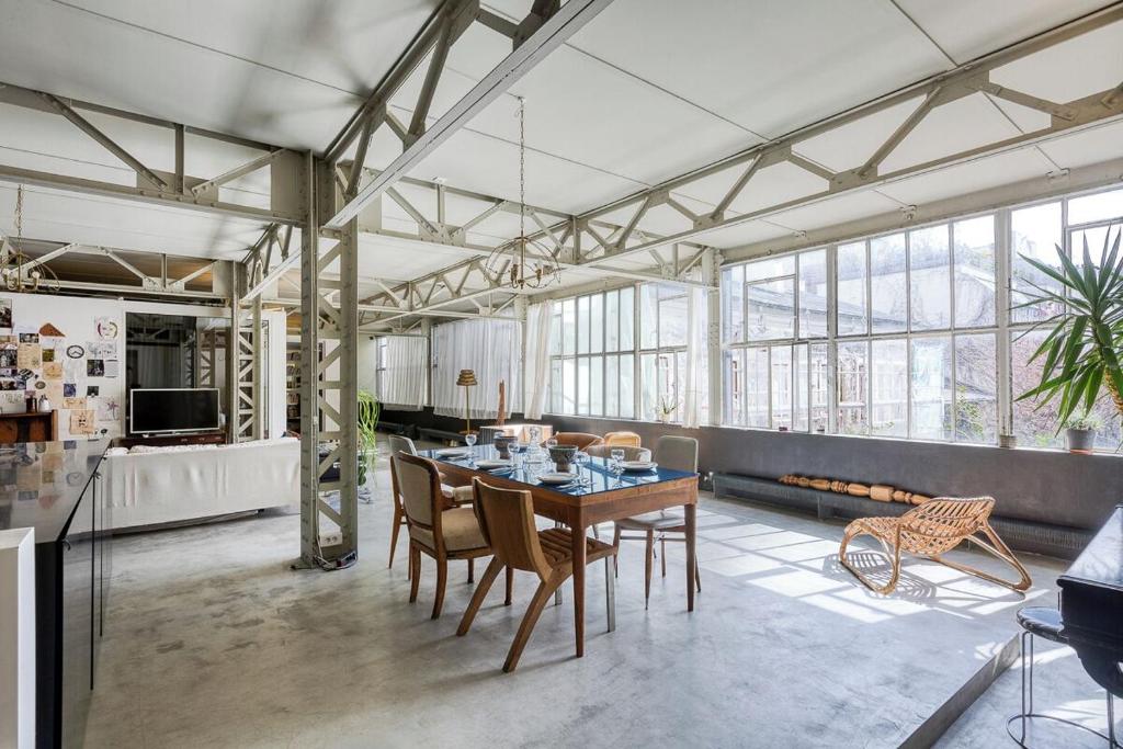 Loft d'exception avec verrières proche Marais - 3