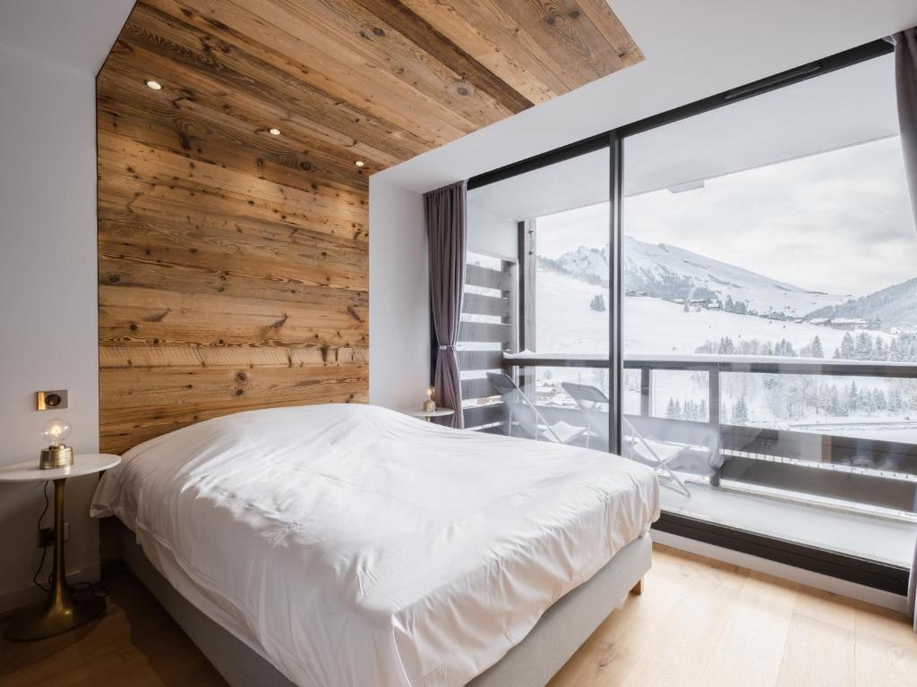 4★ Appartement Sud, 6 pers, 2 ch, La Clusaz avec balcon - FR-1-304-274 - 4