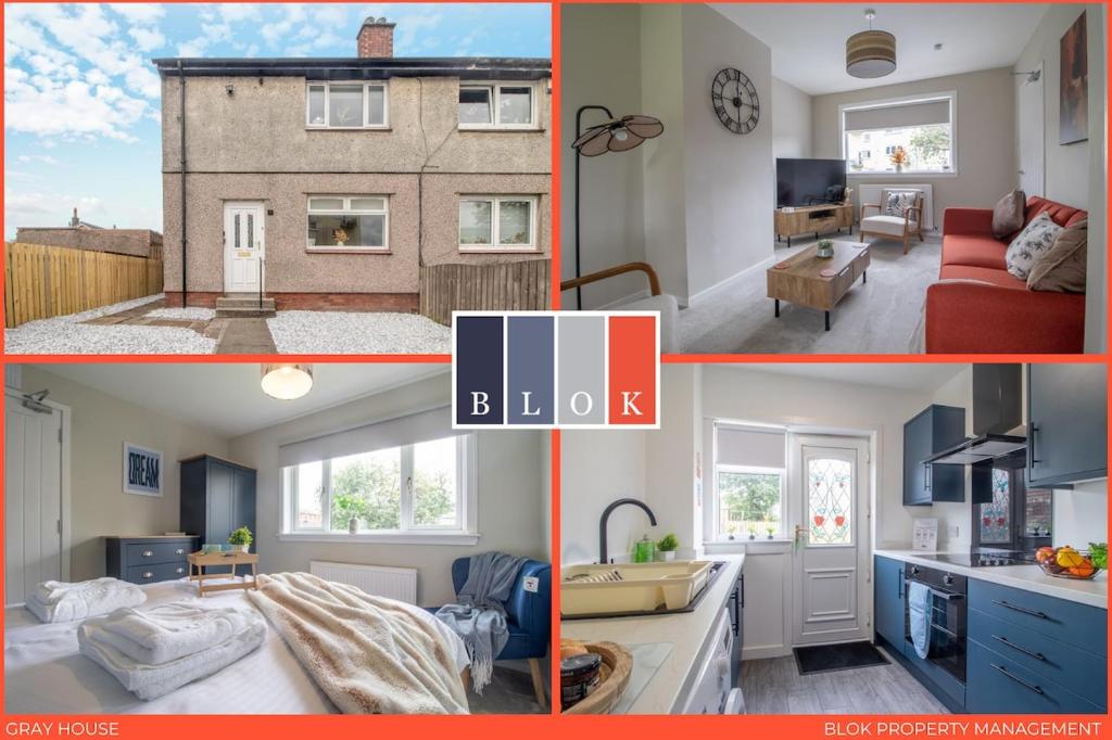 Gray House-Modern 2BR close to Loch Lomond, Alexandria