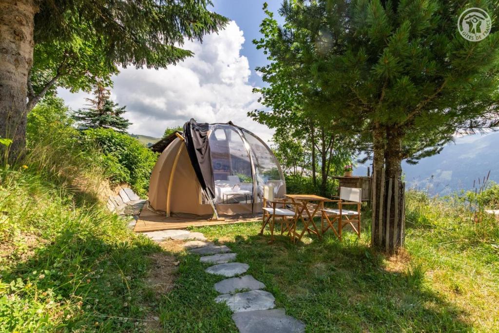 Tente wigwam, Hauteluce