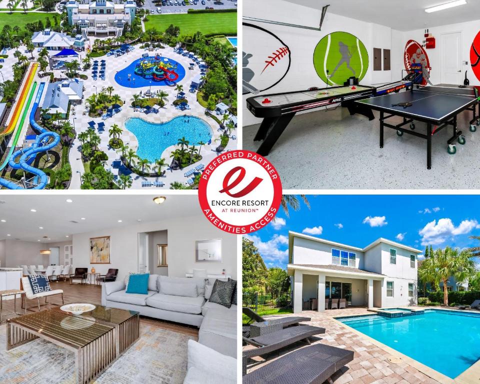 Marvelous Home With Private Pool And Waterpark Access Near Disney At Encore Resorts Reunion - 131La, Kissimmee