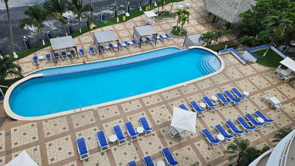 Studio Apartment with two double beds at Solarium in Playa Coronado, Las Lajas