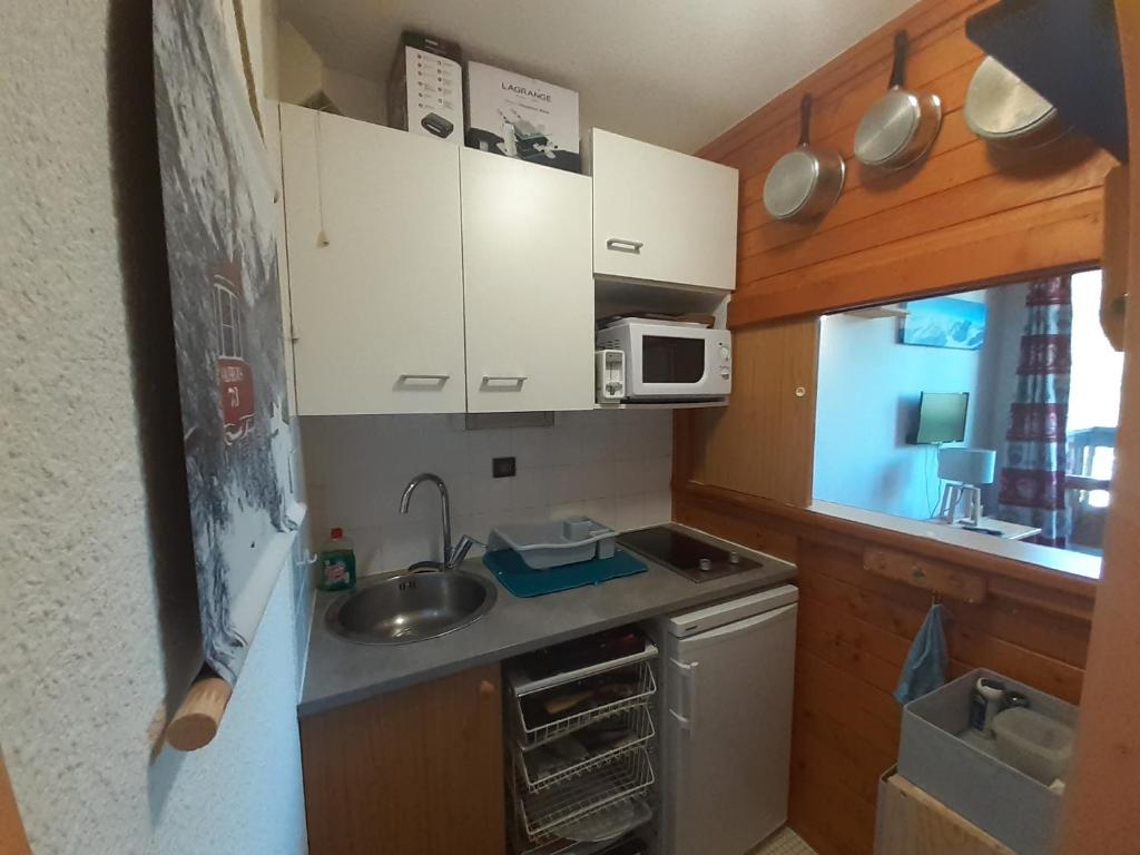 Studio chaleureux avec WIFI et animaux admis à Valfréjus - FR-1-561-141 - 5