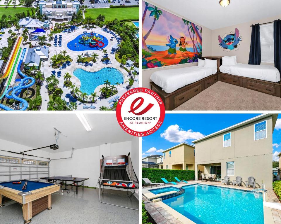 Spacious Home With Private Pool, Themed And Game Room Near Disney With Waterpark & Resort Access - 341Pn, Kissimmee