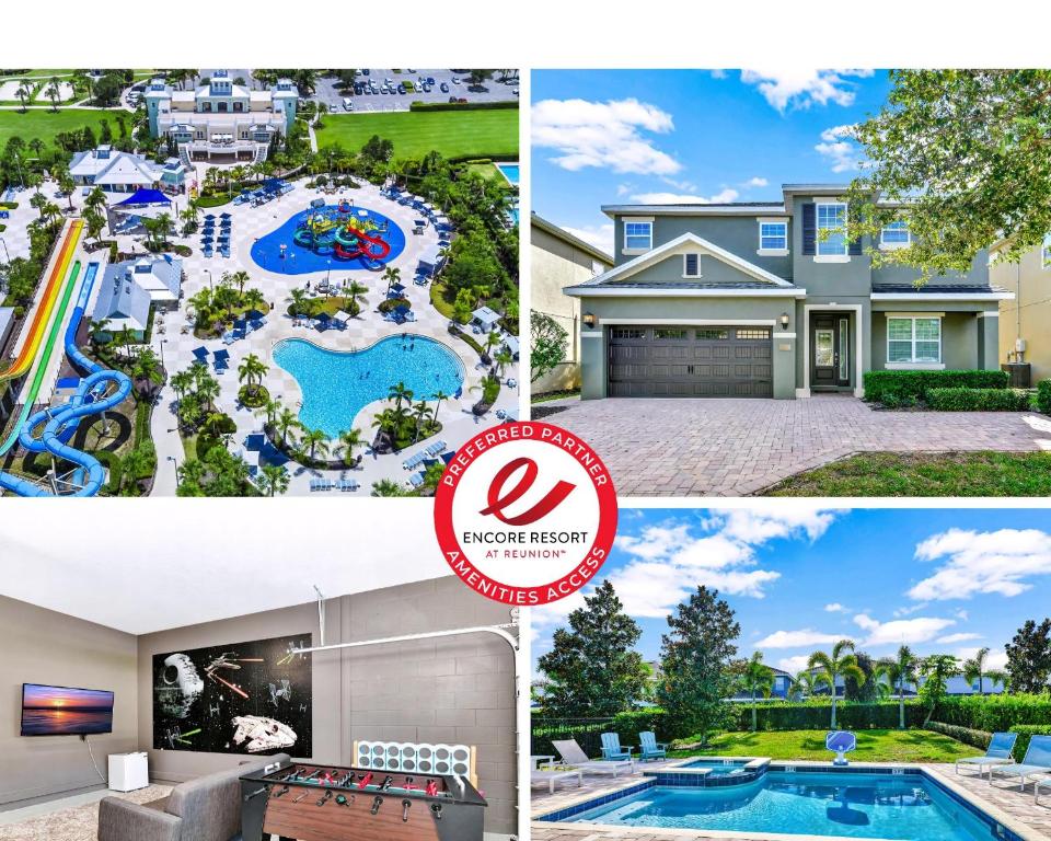 Gorgeous Home With Private Pool, Game Room Near Disney With Waterpark & Resort Access At Encore Resort - 781La, Kissimmee