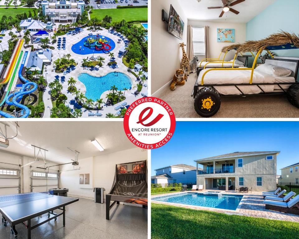 Spectacular Home With Theater, Theme Rooms Near Disney With Waterpark & Resort Access At Encore Resort - 7734Gr, Kissimmee
