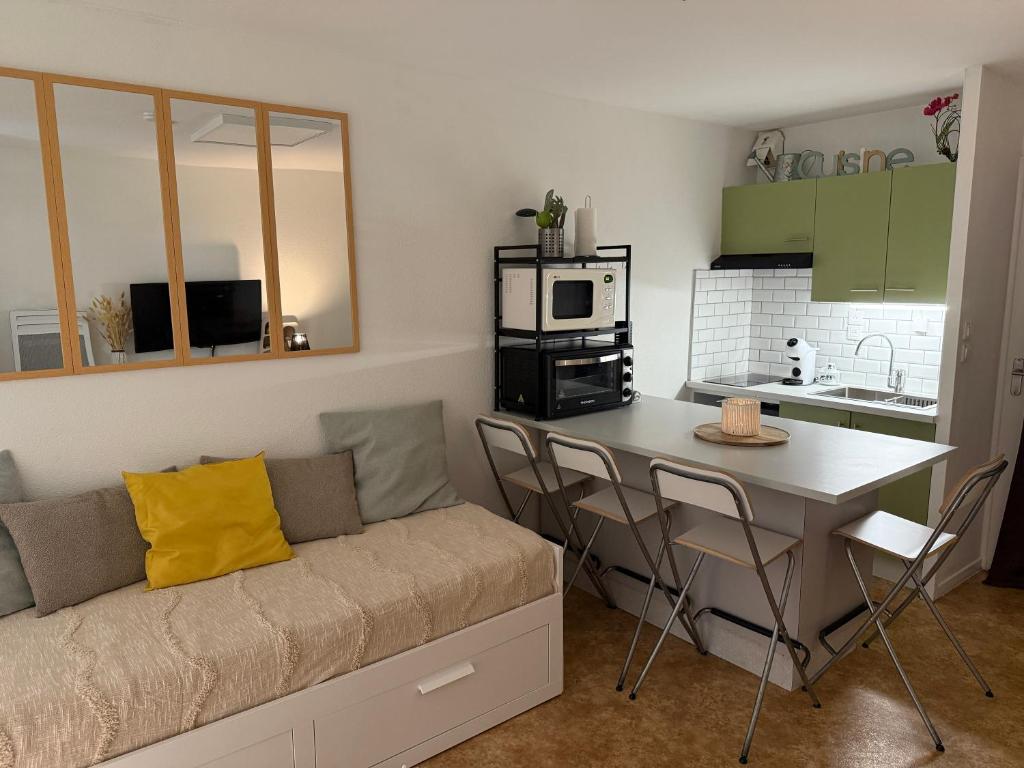 Studio cosy avec terrasse & vue sur pistes - 4
