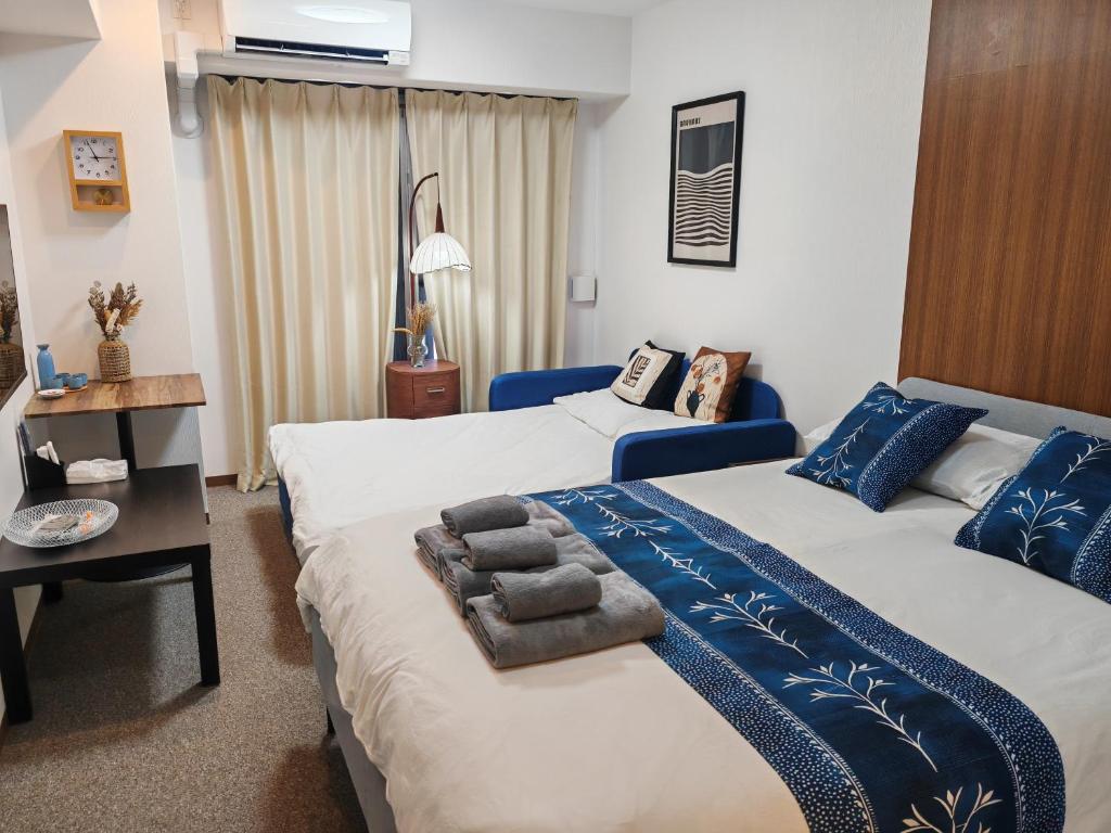 岛之内Leopard心斎橋602 步行5分钟心斋桥商业区, Ósaka