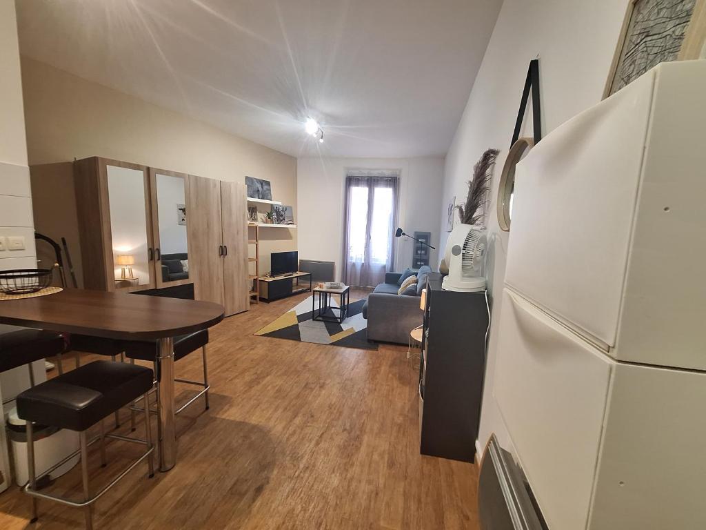 Studio élégant rénové, cœur piéton Evian - 3