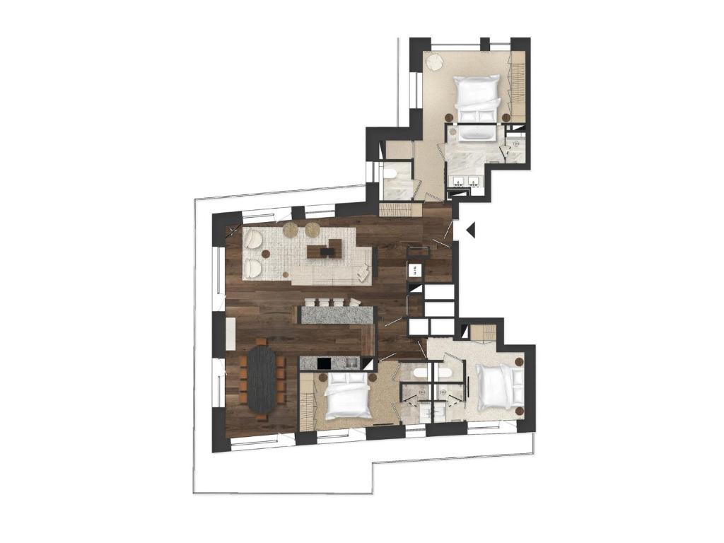 Luxueux appartement 3 suites au cœur de Courchevel 1850 - FR-1-830-18 - 2