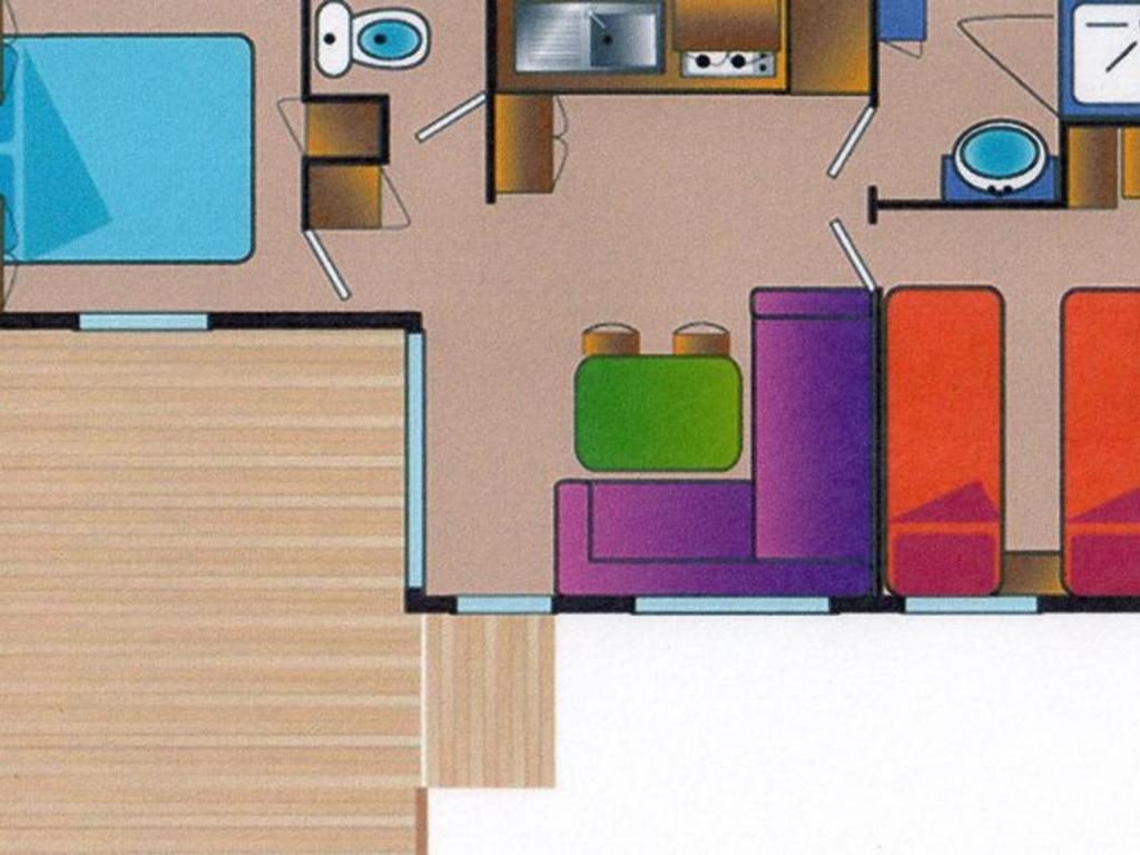 Mobil home confortable avec terrasse à Bormes-les-Mimosas - API-1-52-365 - 5