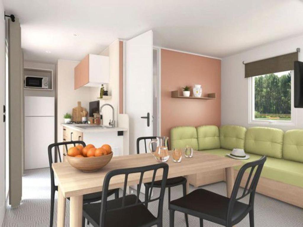 Mobil-home Prestige avec Terrasse - 4 personnes, 2 chambres - API-1-52-486 - 2