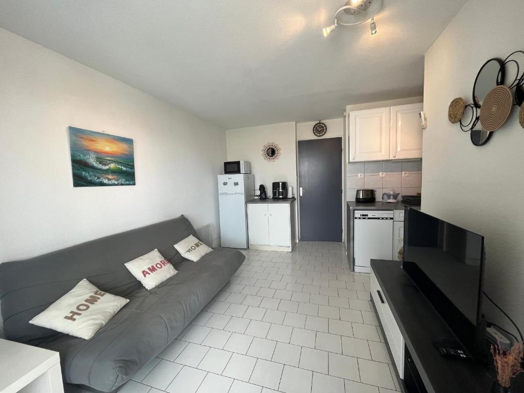 Appartement 2 pièces avec loggia vue canal, garage fermé et WIFI - FR-1-338-631 - 2
